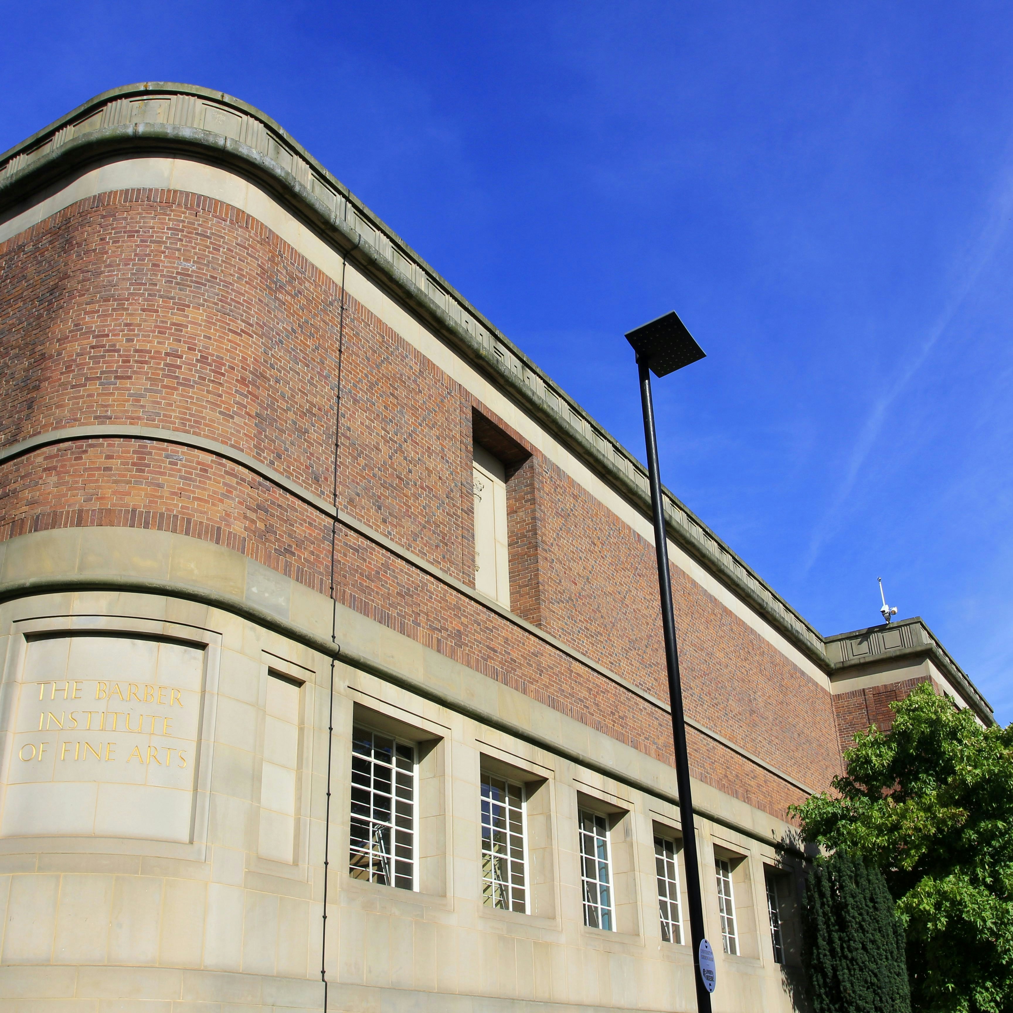 Birmingham - September 11: The Barber Institute of Fine Art in the university of Birmingham, on September 11, 2016, UK